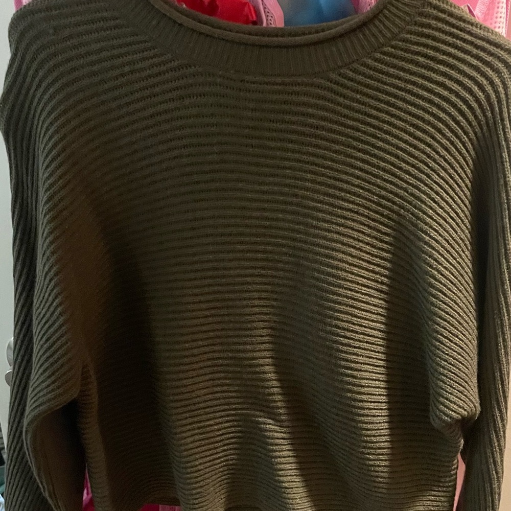 Green sweater